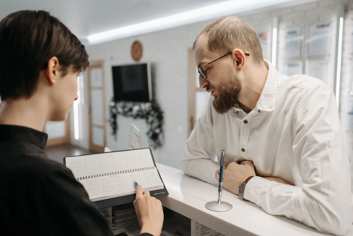 Calendario de citas online para clínica dental conectado mediante API REST